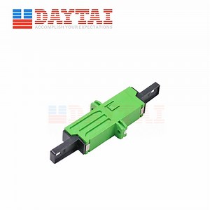 [Hot Item] China Factory APC Type Optical Adapter E2000/APC Fiber Optic Adapter