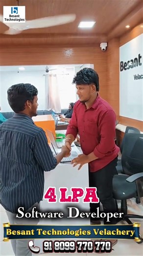 Full Stack Developer Course in Chennai | 100% Placements | Besant Technologies Velachery #shorts