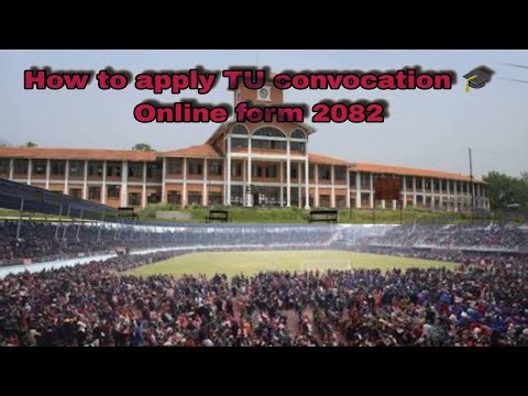 How to apply TU convocation 🎓 Online form 2082 || Tribhuvan University ||