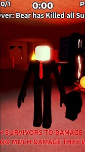 Slenderman skin gameplay bear alpha #bearalpha #roblox #bearalphahalloween #gameplay #viral #trend