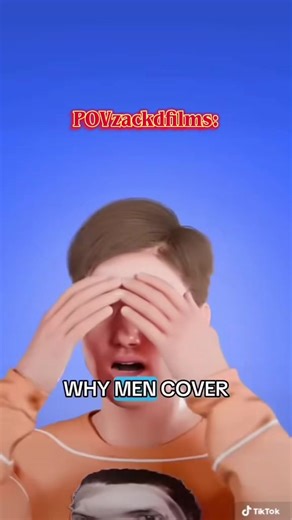 Por qué los hombres tapan sus ojos y las mujeres su boca