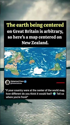 What the Earth Looks Like Centered on New Zealand