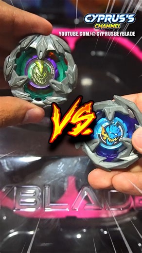LANCE KNIGHT 1-60HN vs SWORD DRAN 6-60A #beyblade ‪@N11NE_911‬