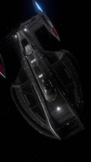 Who doesn’t love a slow flyby? Low and slow, am I right 🖖 #startrek #blender3d #startrekvoyager #animation #scifi