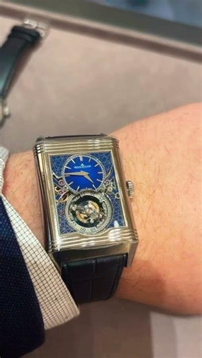 Jaeger-LeCoultre | Reverso Hybris Artistica Calibre 179 #jaegerlecoultre #reverso #hautehorlogerie