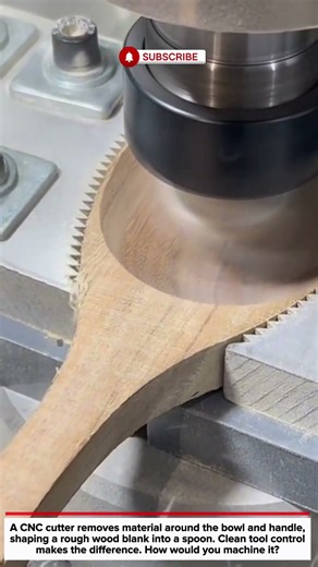 CNC Wood Carving: How a Wooden Spoon Takes Shape