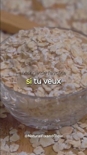 Mange des flocons d’avoine #healthandwellness #conseilssante #astuces #prendresoindesoi #sante #oats