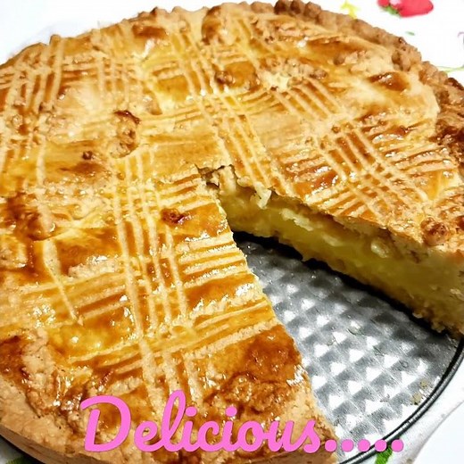 Delicious Basque Cake...🎂 Galette
