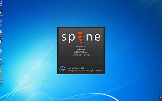 Spine软件安装教程2d游戏动画特效师必备