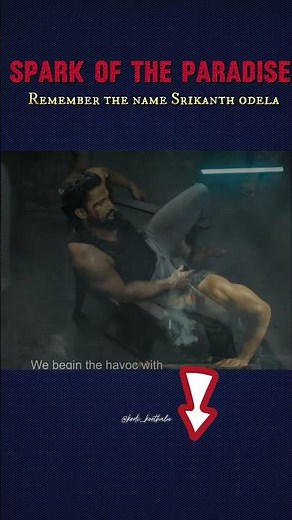 THE PARADISE 🔥❤️‍🔥 | Nani | Srikanth Odela | Paradise Teaser | Paradise Glimpse | Nani Latest