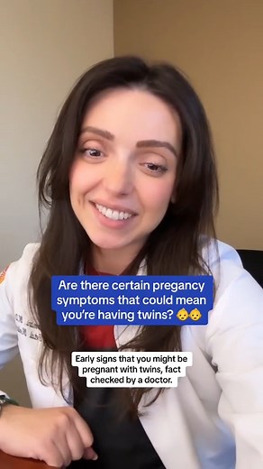 Wondering if you’re having twins? OBGYN and BabyCenter Medical Advisor @dralrahmani fact checks some of those early signs people think are associated with having twins. Spoiler alert: the only way to know for sure is an ultrasound! | BabyCenter