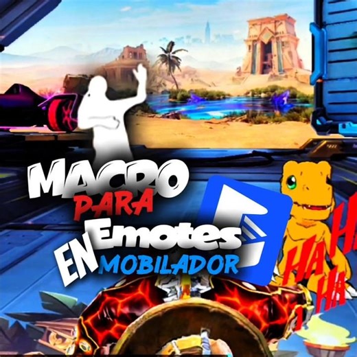 Macro para emotes en mobilador 😏! #freefire #mobilador #insano #freefireshorts