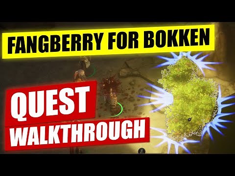 Fangberry For Bokken - Pathfinder Kingmaker Quest Walkthrough