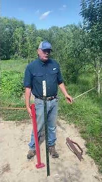 How to Easily Drive and Move a T Post.