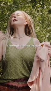 Big, soft and made for every kind of dreadlock. 🤎 Full head or partials, real dreads or temporary, long or short. Our large Locks of Love Microfiber Towel has you (literally) covered. 😉 ✨ Super absorbent ✨ Soft and comfy ✨ Elastic in the back - stays in place Made by Dreadheads for Dreadheads 🤎 Drop a "🤎" if you need this towel in your life! #microfibertowel #dreadstyles #dreadcare #locksoflove #dreadshop | Dreadshop