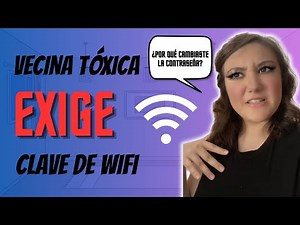 TOXIC NEIGHBOR DEMANDS INTERNET PASSWORD