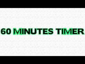 60 Minutes Countdown Timer