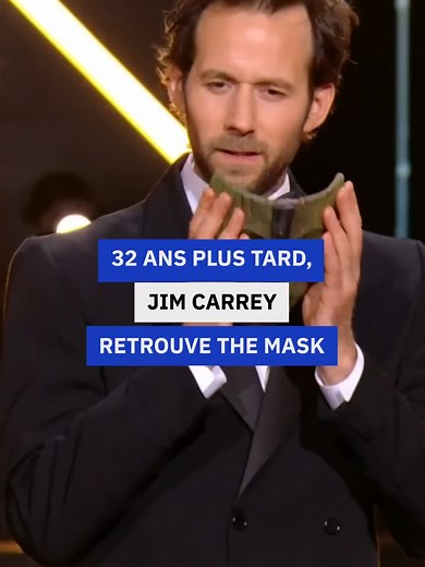 Jim Carrey se reencuentra con La Máscara en los César