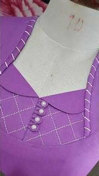 Top Trending Neck Design with Smart Cutting Guide #neckdesign #sewingtips #DIYstyle #tailoring