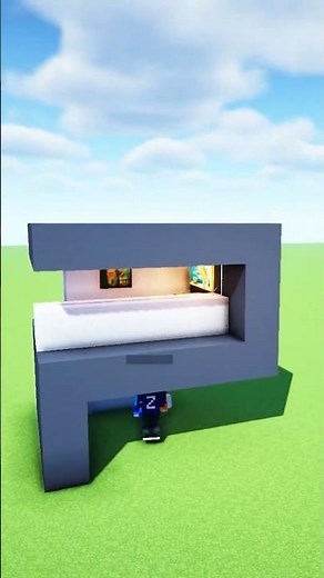 Minecraft - Cara Membuat Rumah Modern Simple di Minecraft