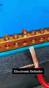 Wire connector connected tips #elecctronic_defender #fbreels #foryoupageシ #Electrician #electronics #electricity #watch #project #electricianlife #videos | Elecctronic Defender