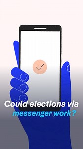 Voting via messenger app—can that work?