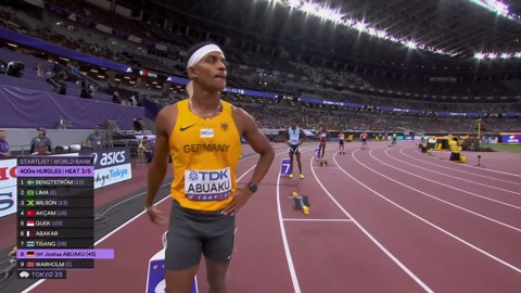 Warholm third in 400mH heat, qualifies for semis