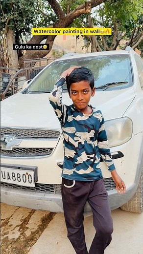 Watercolor aur chota bhai🎨🔥| Indian family😂|| ￼#shorts #indian #relatable #watercolor #painting