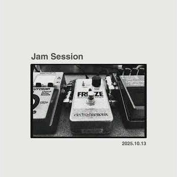 Ambient Guitar Drone Looping Jam 2025.10.13