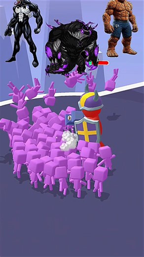 ALIEN vs RED MONSTER || FIGHT ||👀#gaming #games #shortfeed #marvel #dccomics