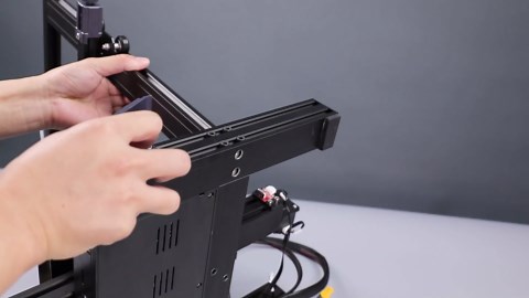 ELEGOO Neptune 3 FDM 3D Printer with Auto Leveling, Removable HD Touch Screen, Dual Gear Metal Extruder, Ultra-Quiet Printing, Ideal for Beginners, 220x220x280mm Printing Size