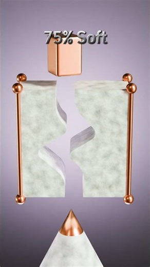 Blender Soft body simulation #3d #blender #satisfying #shorts