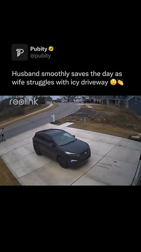 Pubity |  Driveways freeze in winter because moisture from rain, melting snow, or frost seeps into tiny cracks and pores in the surface, then... | Instagram