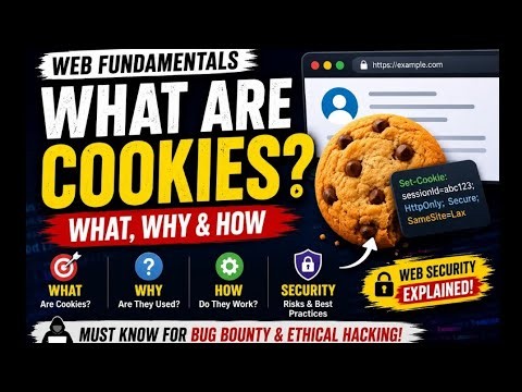 What, Why & How Cookies Work? | Bug Bounty & Web Security Basics