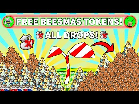 🎁🌱 ALL Festive Sprout Drops in Bee Swarm Simulator Beesmas 2025!