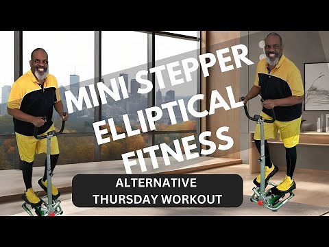 Mini Elliptical Stepper Workout: Low-Impact Cardio for Home Fitness | Sculpt Your Legs | 35 Min