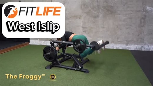 NEW NEW AT WEST ISLIP! Meet The Froggy 🍑 Our newest glute-focused machine from @theabscompany is here to level up your lower body days. Designed to isolate your glutes and hamstrings with a natural frog-lift motion so you get max activation with less lower back strain. Hop on and feel the difference 💥 👉 Ask a FitLife trainer to show you how to use it and add it to your next leg day! | FitLife LI
