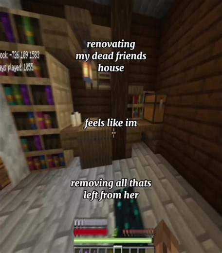 Dramatic Minecraft Animation with Black Hair Theme