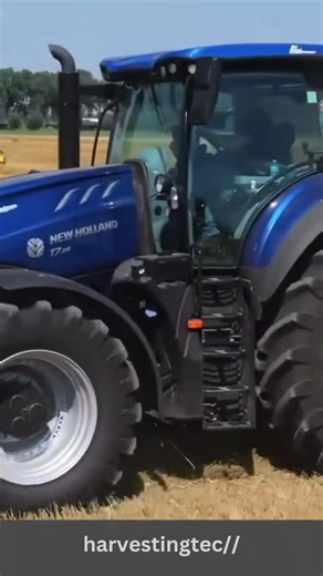 baler machine | tracter whith baler machine | straw | how to make wheat straw #tractor #wheat | Agricultural Techniques