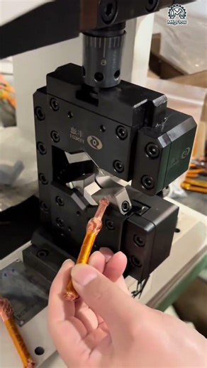 No Scraping or Twisting! Full Process of Automatic Magnet Wire Crimping, Double Efficiency
