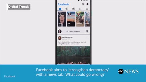 Facebook launches a test run of its news service