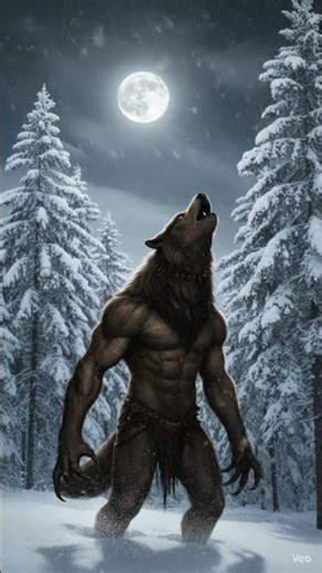 Dogman howls at the moon.