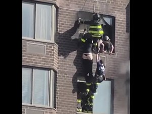 *FDNY ROPE RESCUE FROM 20TH FLOOR* - Manhattan 3rd Alarm Box 877