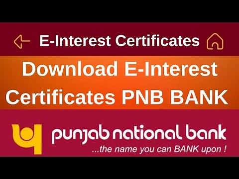 How To Download Interest Certificate In PNB ONE App | Punjab National Bank Interest Certificate