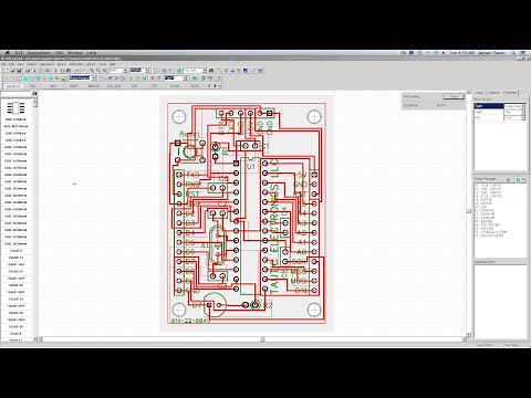 DipTrace - Single Layer Autorouting