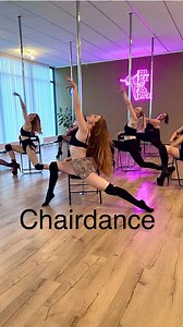 Chairdance by our Exotic Pole Thursday Class 💜 #chairdance #chairdanceclass #floorwork #highheels #heels #exoticpole | Feel Free & Dance