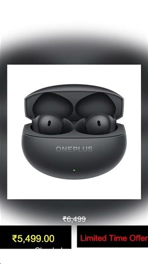 OnePlus Buds 4 TWS Earbuds with Upto 55dB Real-time ANC, Adaptive Mode, Dual Drivers and DACs,