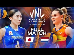 Japan 🇯🇵 vs. Netherlands 🇳🇱 | VNL 2025 - Full Match | Week 1