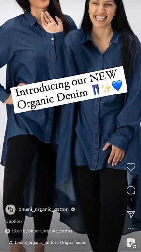 Organic Denim Made Better 👖💙🌏✨ Explore our new range>> https://bhumi.com.au/collections/organic-cotton-denim #comehometobjumi #organicdenim #organiccottonclothing | Bhumi Organic Cotton