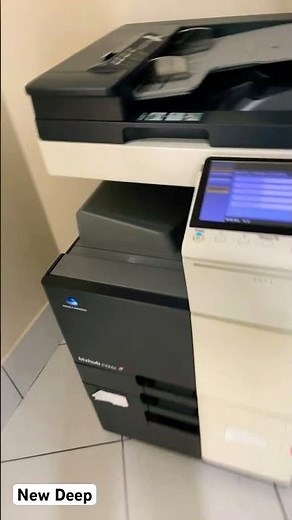 Como ligar impressora Konica Minolta - bizhub C224e #newdeep #tecnologia #ti